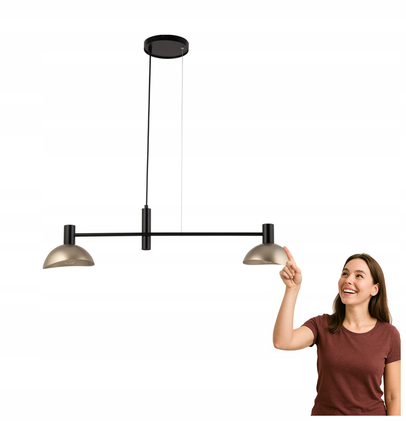 Závesná lampa Artis 2 40566 Sigma Lighting