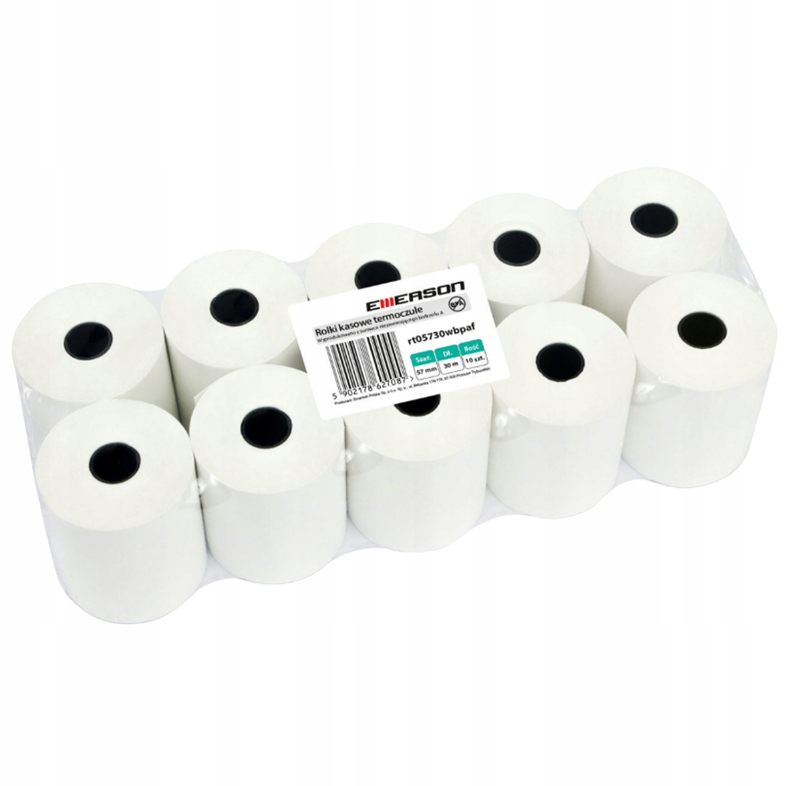 

Rolka Termiczna 57mm/30m Emerson Bpa Free 10 Sztuk