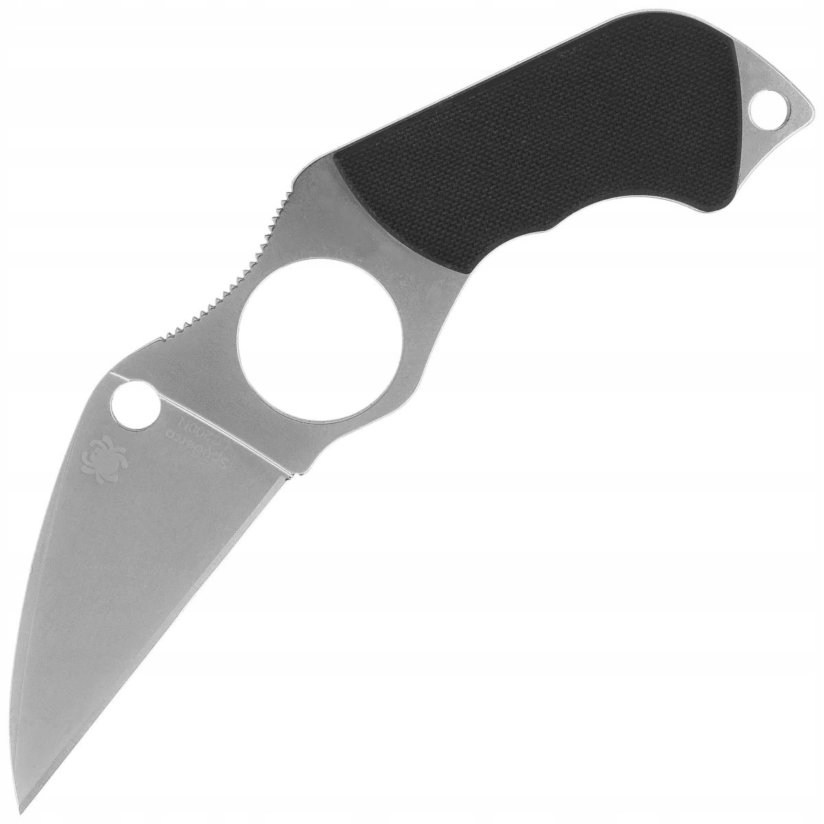 Nóż Spyderco Swick 6 Small Black G10, Satin LC200N by Sal (FB14P6)
