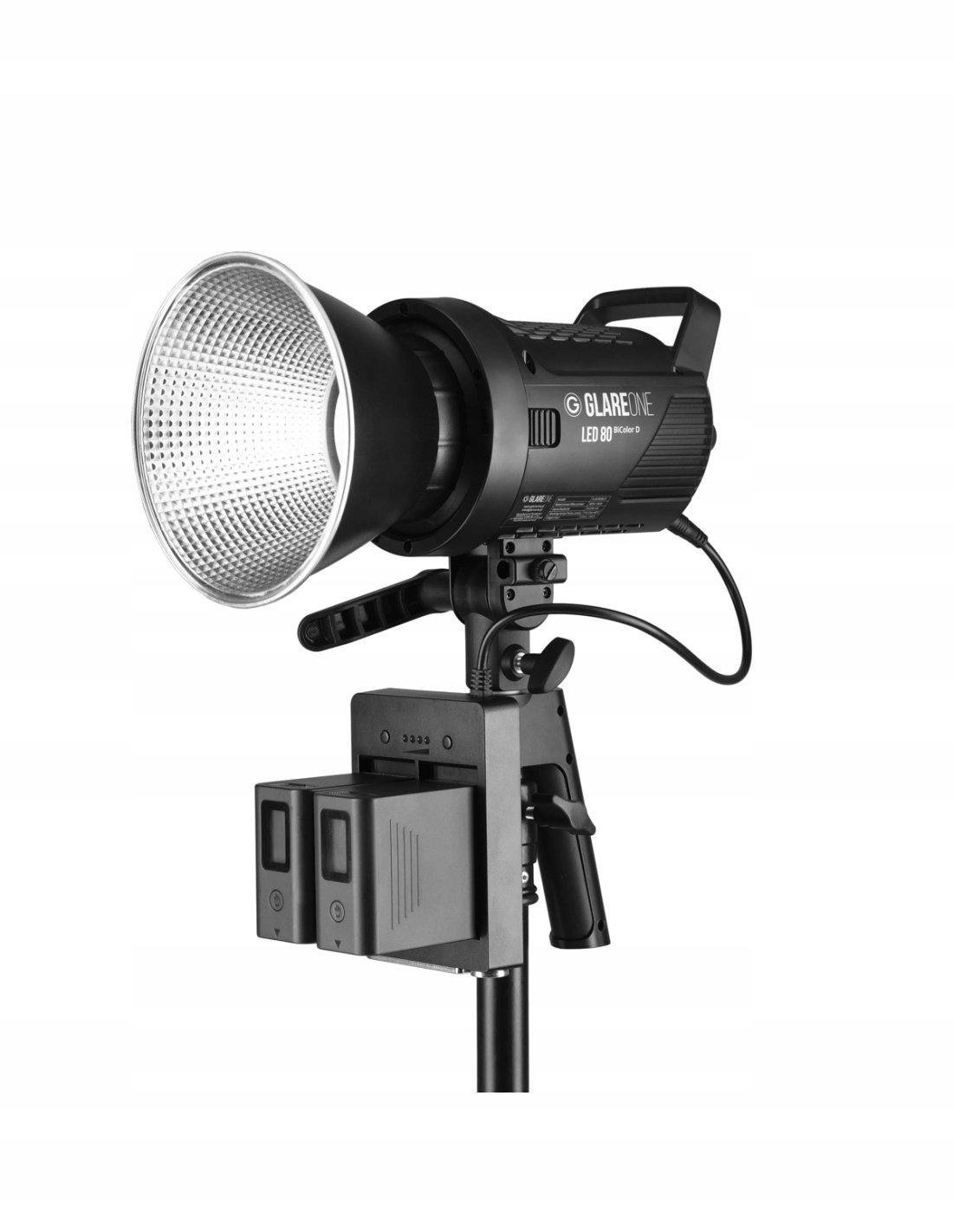 GlareOne Led 80 BiColor Location Kit lampa 80W 2700-6500K upevnění Bowens