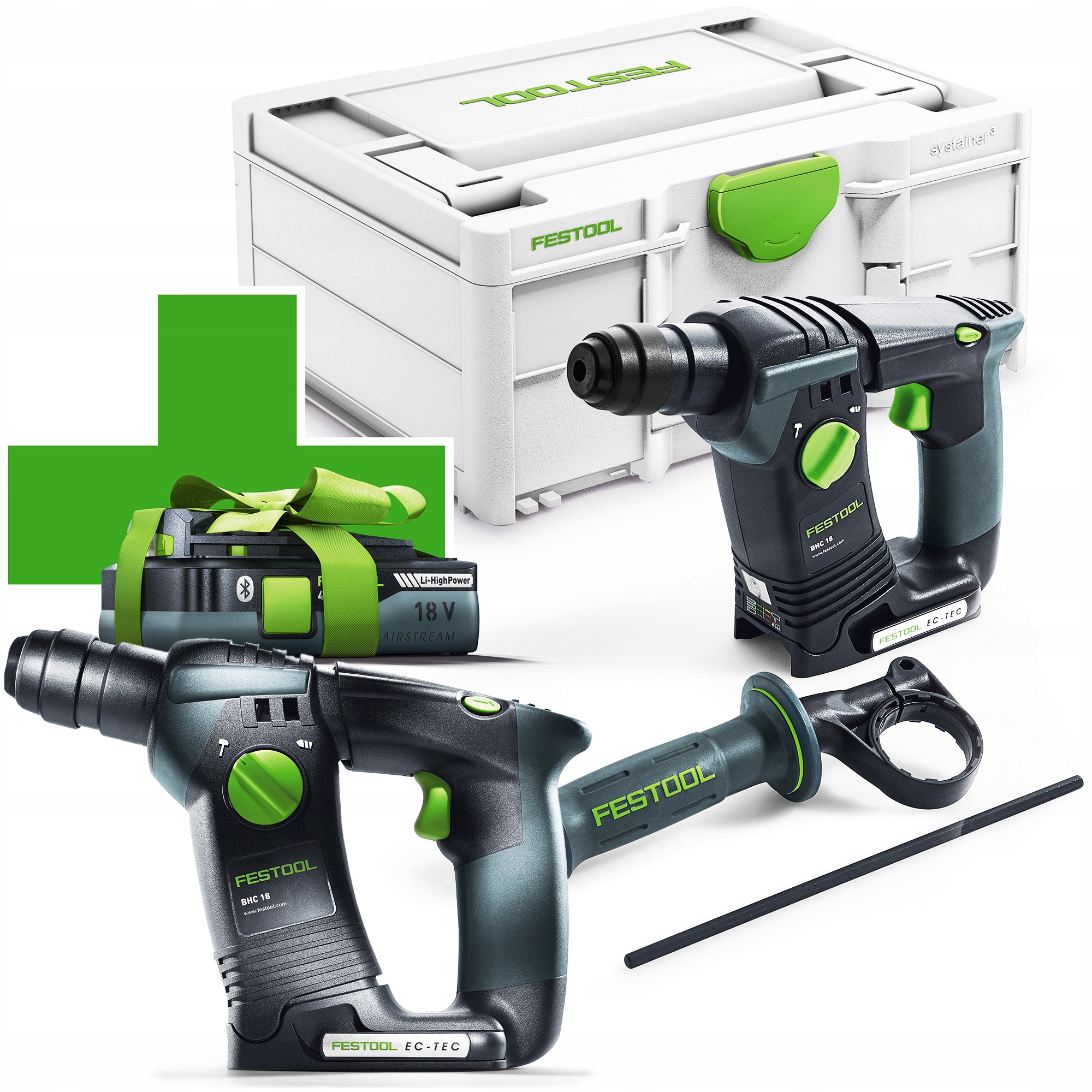 Festool Młotowiertarka Akumulatorowa Udarowa Bhc 18-Basic Aku 4,0Ah 577057