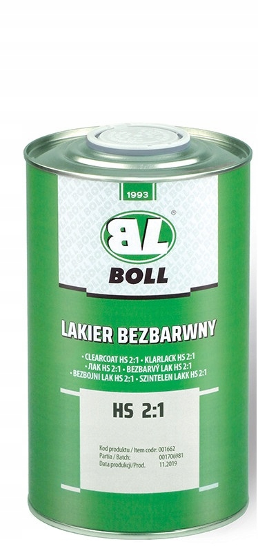

Boll-lakier Bezbarwny Hs 2:1 1L