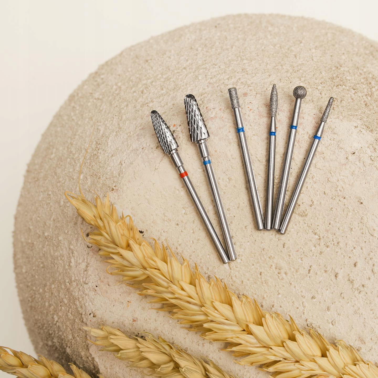 Staleks FREZ DIAMENTOWY do skórek STOŻEK ścięty 2,5 mm FA70B025/8 niebieski Rozmiar 8 mm