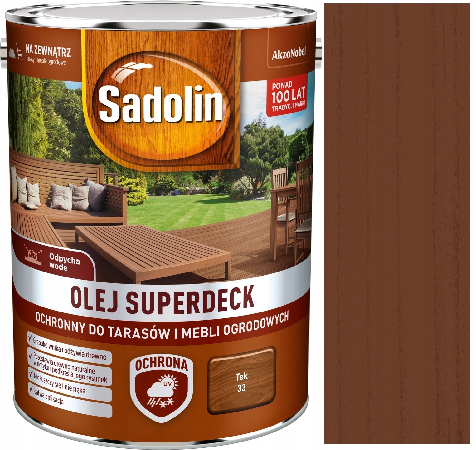 

Sadolin Olej Superdeck Do Tarasów 5L Tek