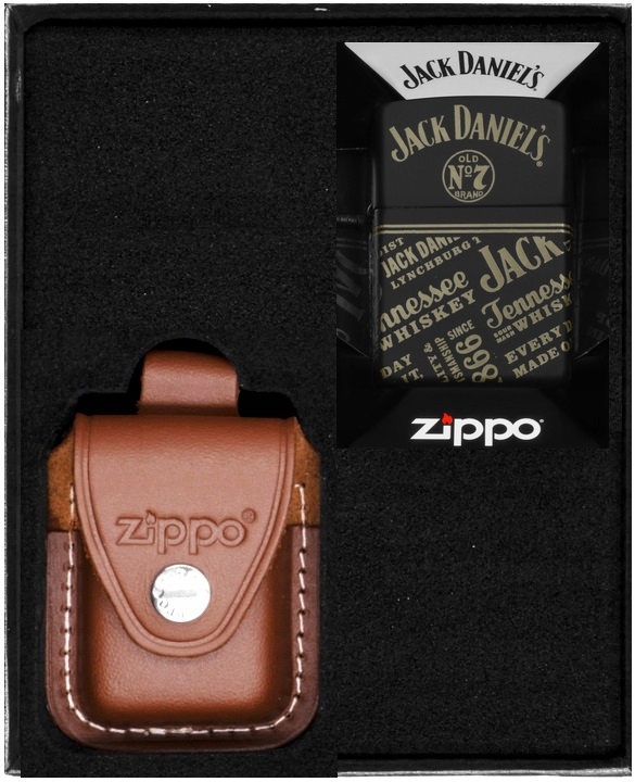 Sada Zippo Zapalovač Jack Daniels Dárkový No4
