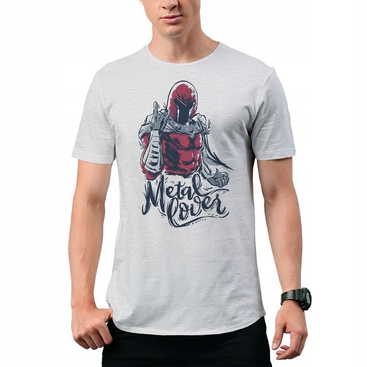 

Koszulka T-Shirt Metal Cover Magneto M