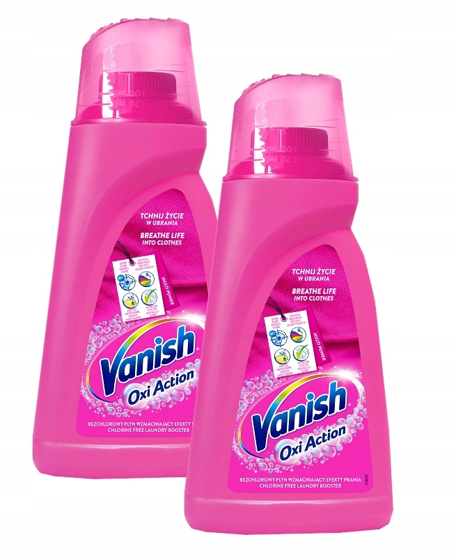 

Vanish Oxi Pink Odplamiacz w żelu kolor płyn 2L