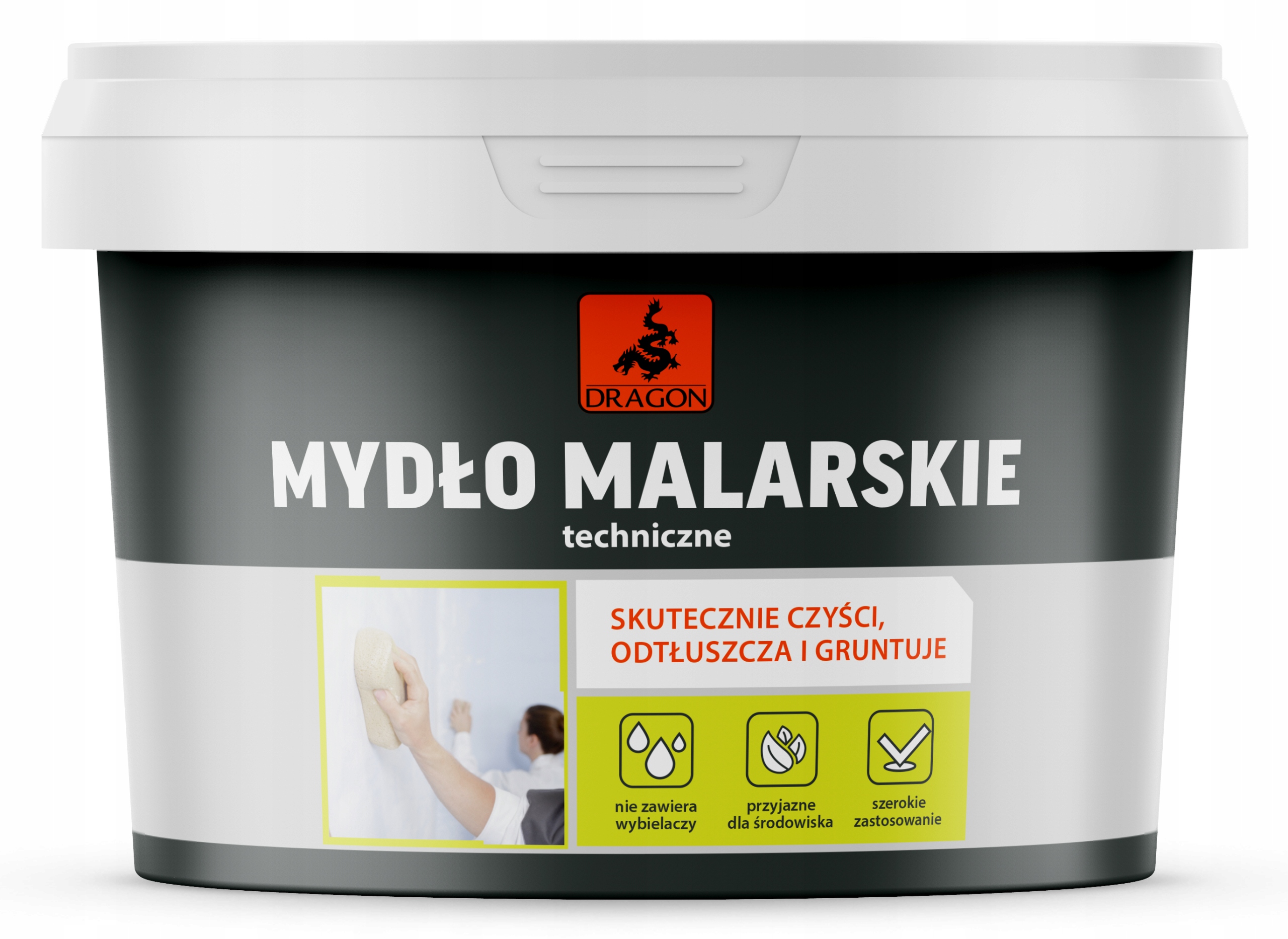 

Dragon Mydło Malarskie Szare Techniczne 0,4 Kg