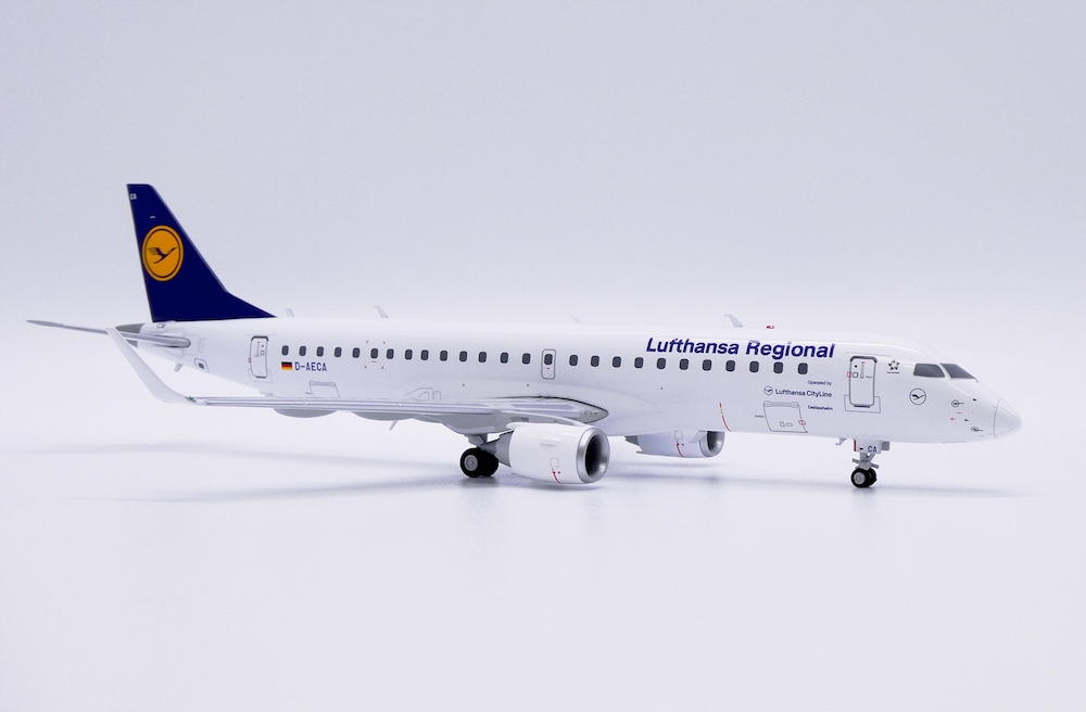 Model letadla Embraer 190 Lufthansa 1:200 D-aeca JcWings