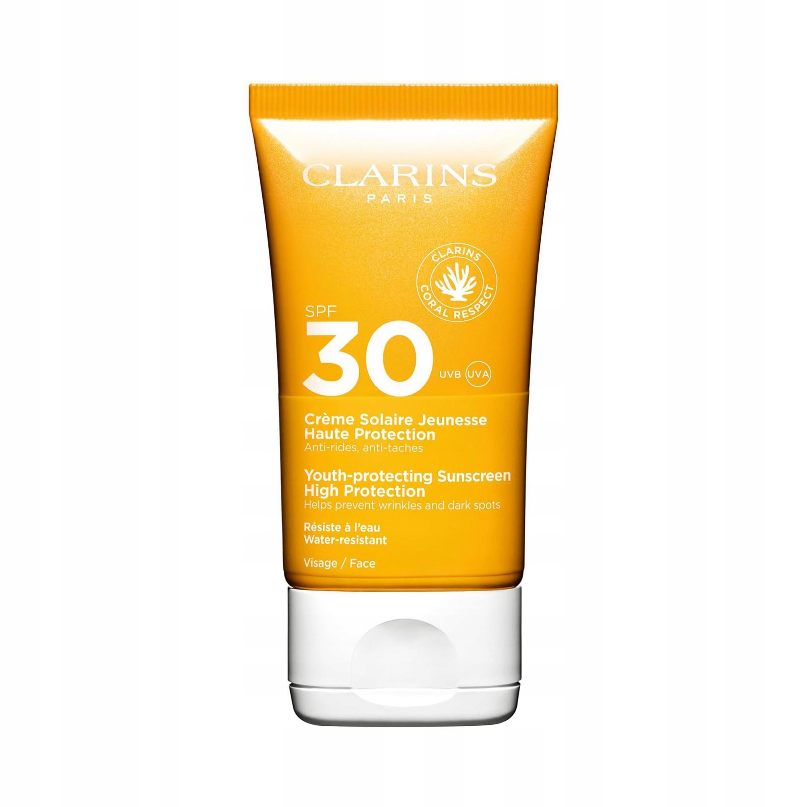 Clarins Sun Face Cream SPF30, 50 ML Opalovací krém na obličej SPF30, 50 ml