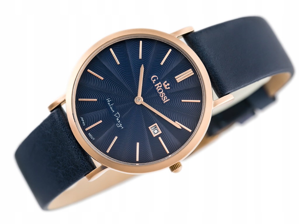

Zegarek męski G. Rossi zg184h +box +grawer