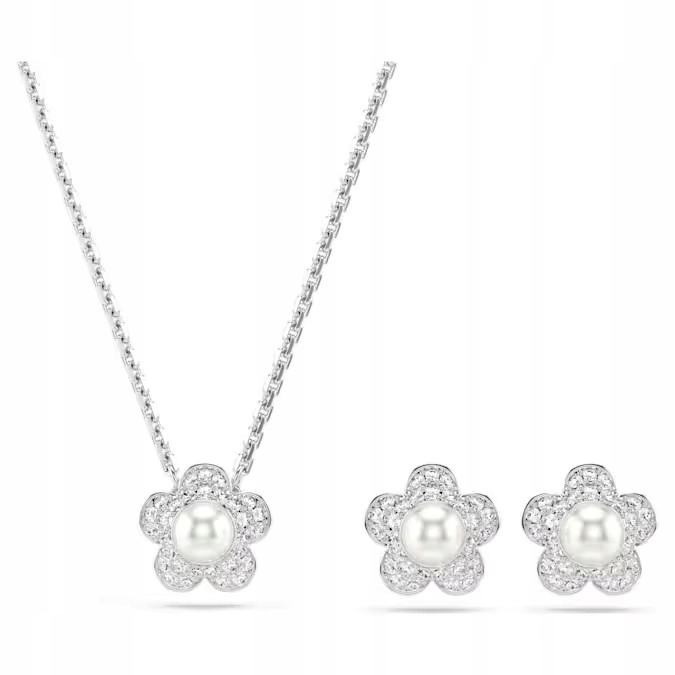 Sada Swarovski Ariana Grande x Swarovski perla květina