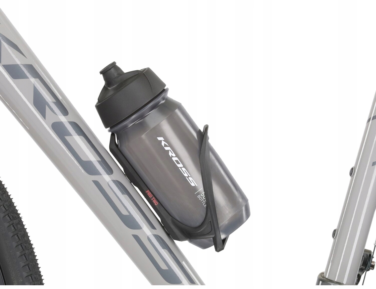 KOSZYK ROWEROWY NA BIDON PRO TWO Kolor dominujący czarny