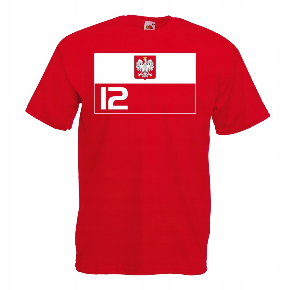 

Koszulka kibica Polska reprezentacja L czerwona