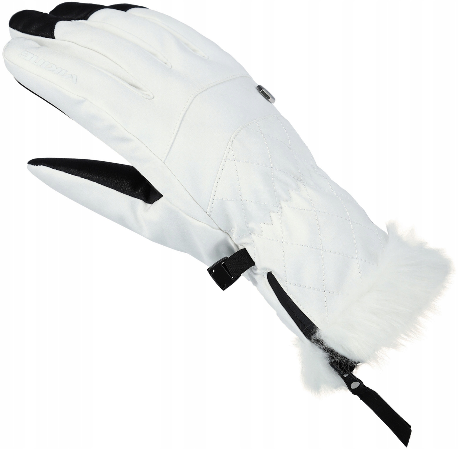 Dámské zimní lyžařské rukavice Viking Meris Ski Lady vel. 7 M Bílé