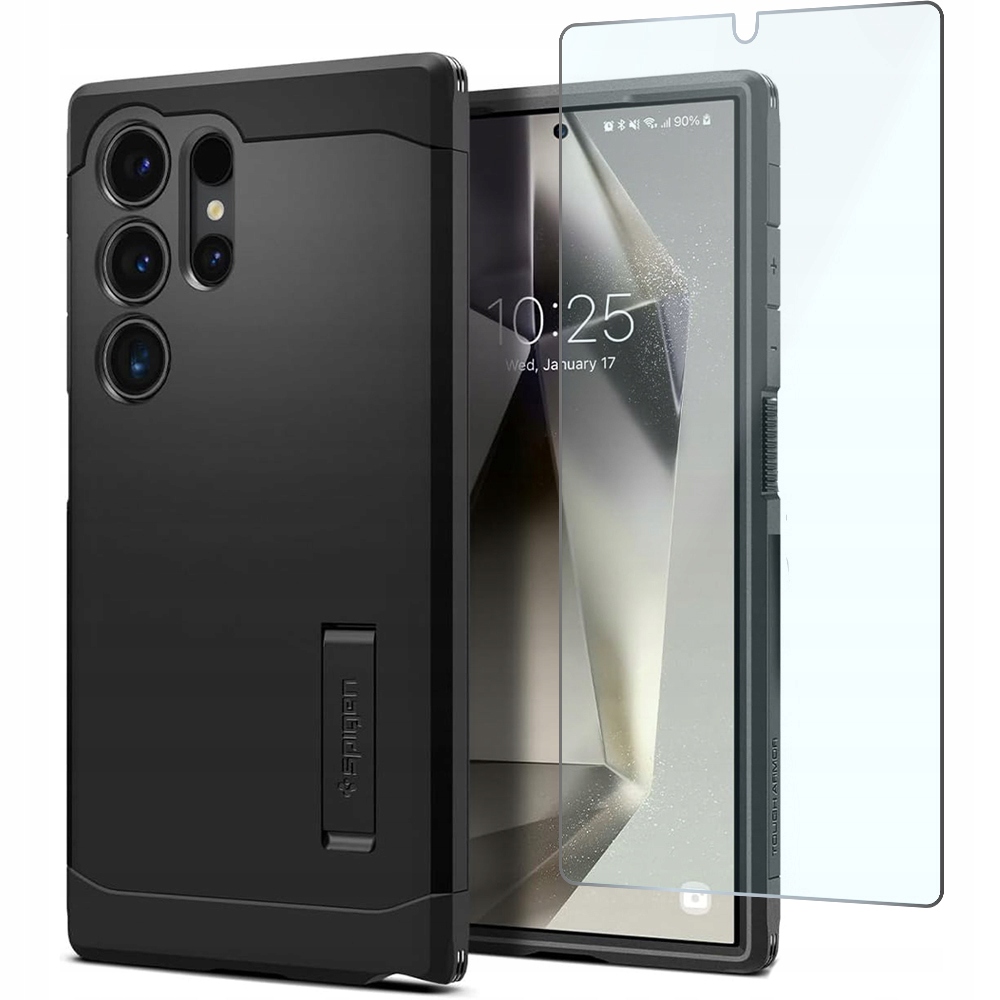 Pouzdro Spigen pro Galaxy S24 Ultra, pevné, ochranné, stylové, pouzdro sklo