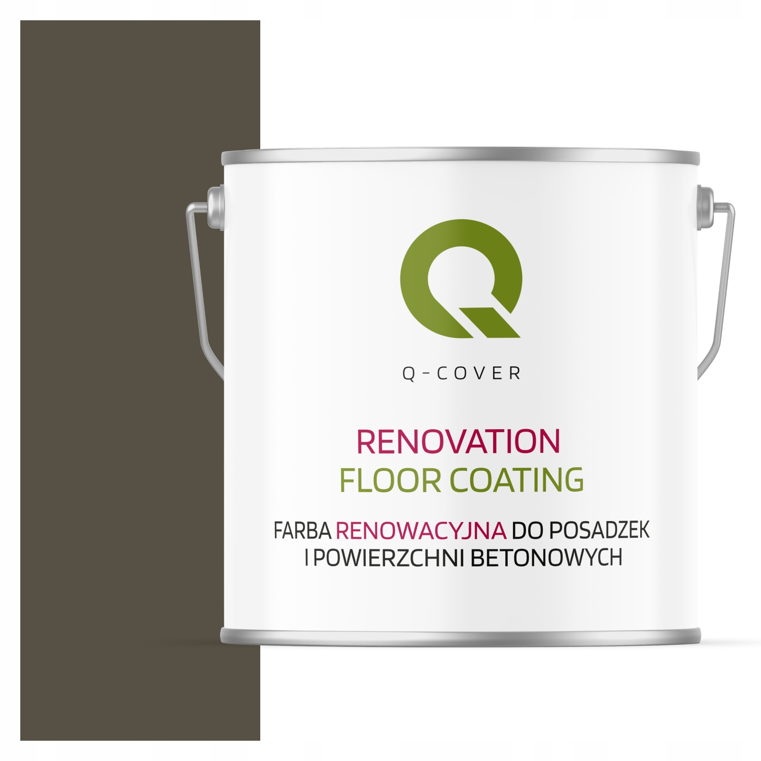 Farba Na Renováciu Betónových Podláh Sivá Hnedá Ral 7013 Polomatná 5 L