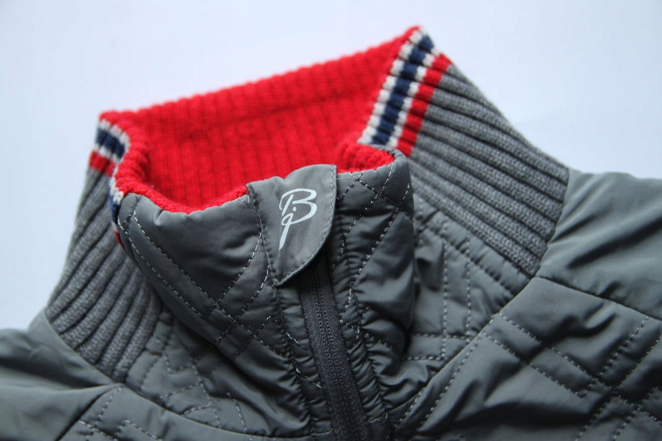 BJORN DAEHLIE__DAMSKA BLUZA/SWETER NA NARTY WOOL NORWAY__L Kolor szary