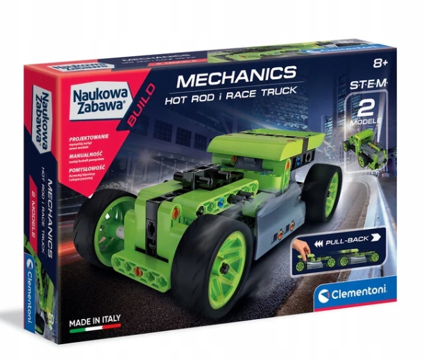 CLEMENTONI 50634 LAB. MECHANIKI HOT ROD RACE TRUCK
