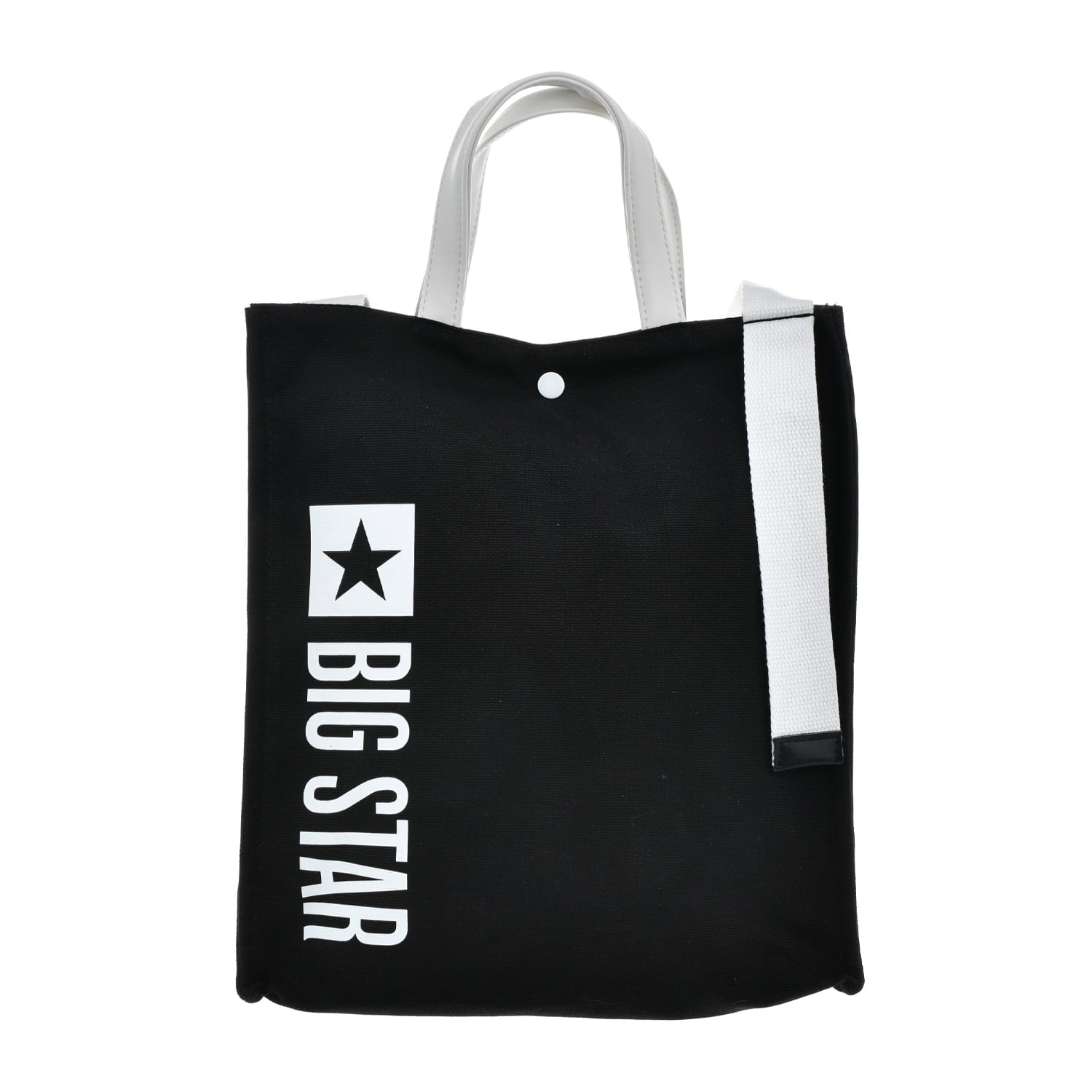 Damska materiałowa torebka na ramię Big Star NN574002 czarna 10l Marka Big Star