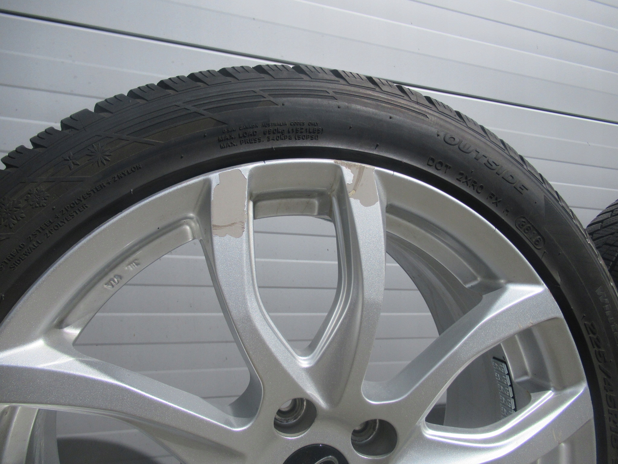 ALU+OPONY ZIMA R18 KIA NIRO,SOUL,OPTIMA,CARENS, HYUNDAI KONA,i40,MAZDA 6 Średnica felgi 18