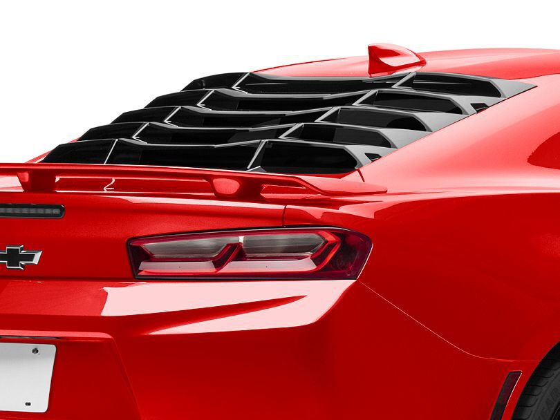 Żaluzja Szyby Tylnej - Czarny Połysk CHEVROLET CAMARO 2016-2023 Numer katalogowy części JGD-CM16-RWLGB