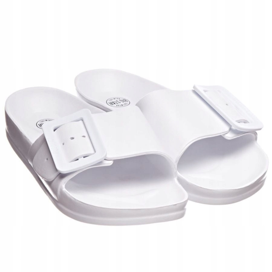 KLAPKI DAMSKIE BIG STAR NA PLAŻE BASEN PO DOMU Kolor biały