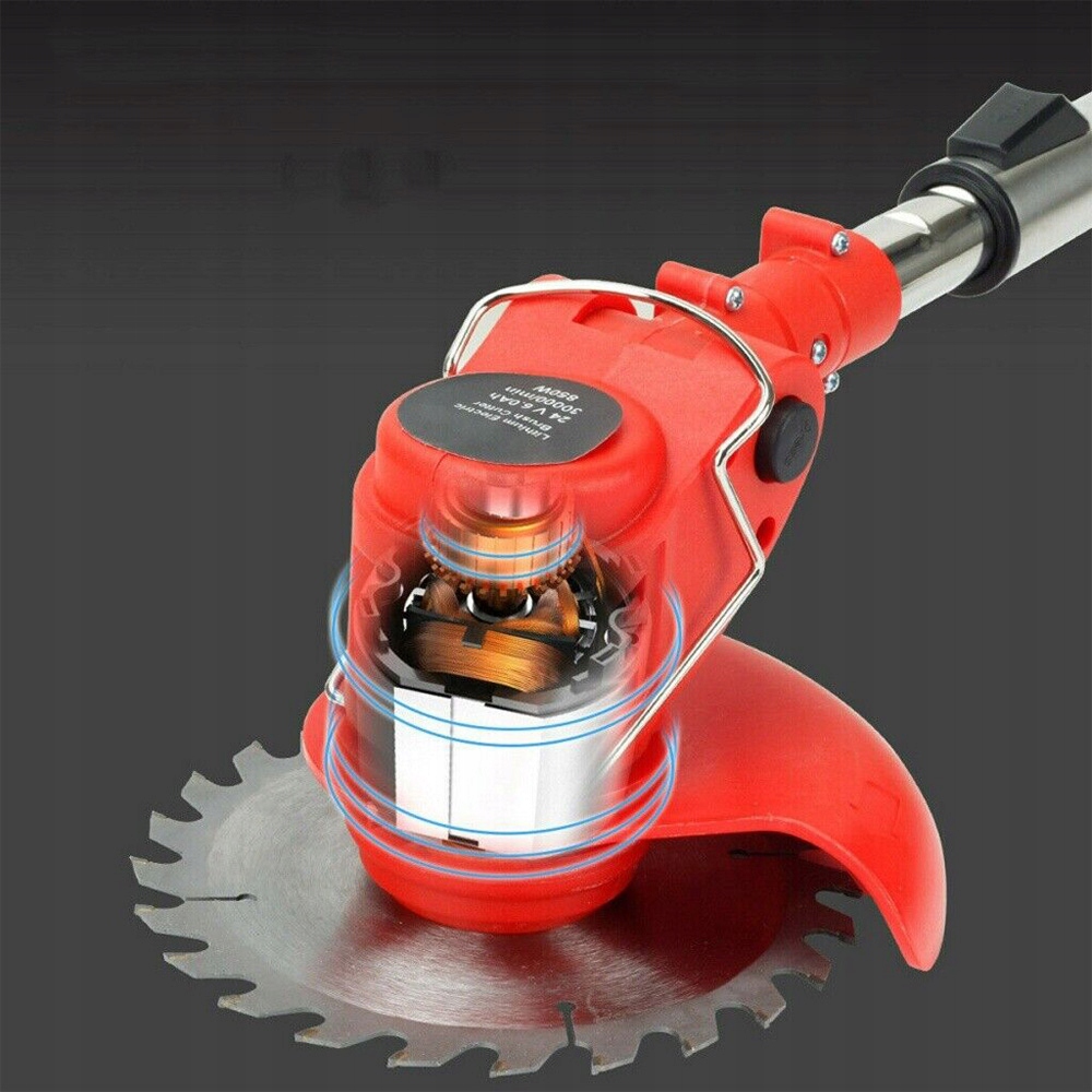 CORDLESS WEED EATER,3-IN-1 LIGHTWEIGHT PUSH GRASS STRING TRIMMER EDGER Długość narzędzia 15 cm