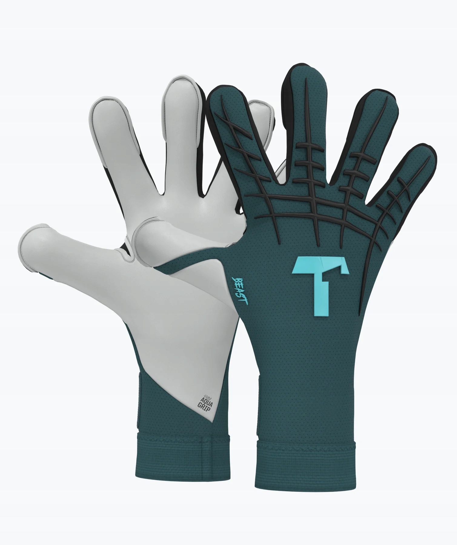 Rękawice Bramkarskie T1TAN Petrol Beast 3.0 R.10