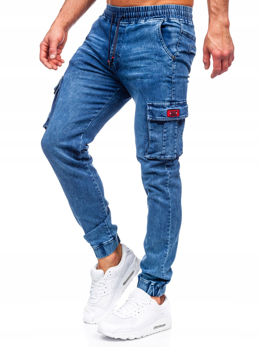 

Spodnie Jeansowe Niebieskie HY1022 DENLEY_2XL