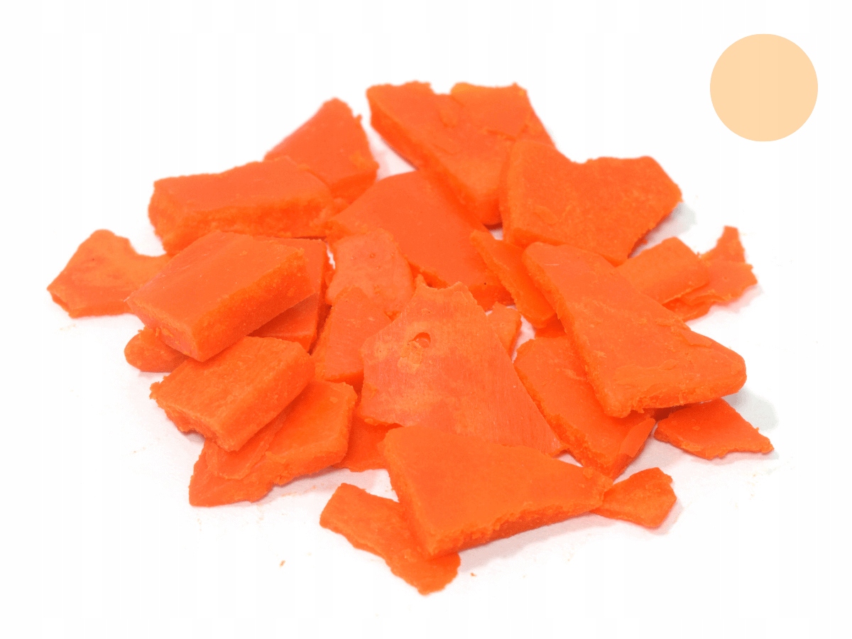 

Barwnik do świec wosku 10g Pastelowy Pomarańczowy