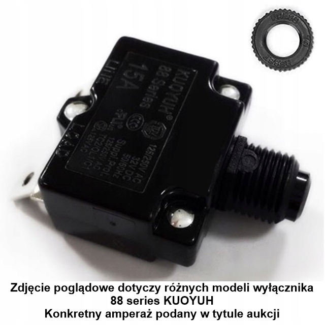 

Wyłącznik nadprądowy Kuoyuh 88 series 9A