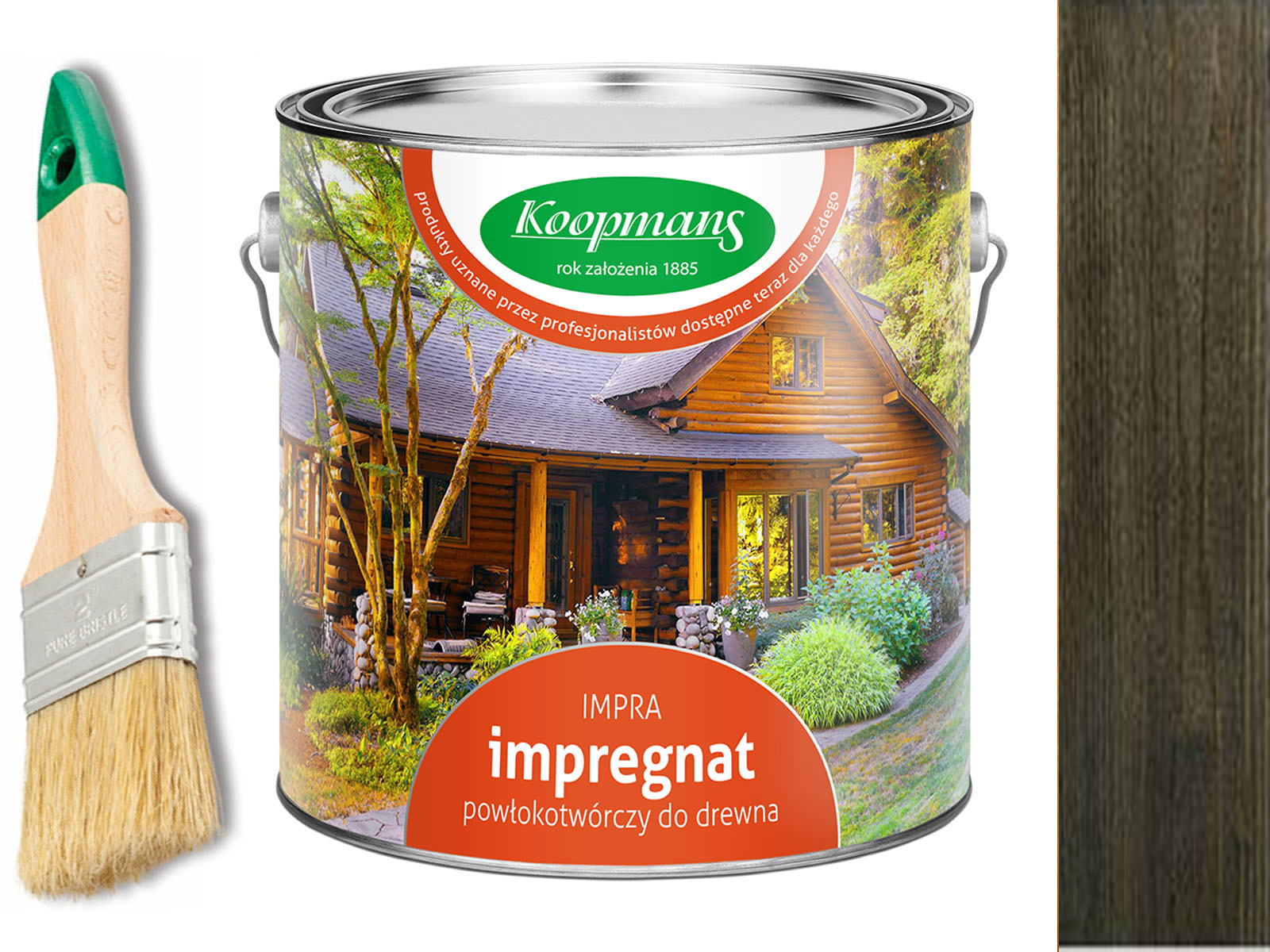 Impregnát Impra Koopmans 2,5L 239 Černý Dub