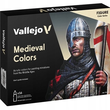 Vallejo: 70.142 Model Color Středověké Barvy (16 x 18 ml) /Vallejo