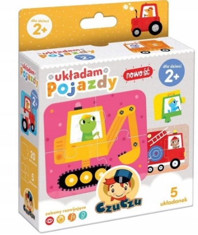 

Gra CzuCzu Układam Pojazdy