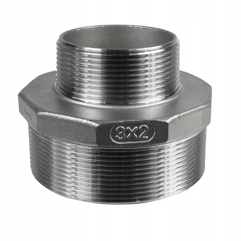 Nypel redukcyjny kwasoodporny 3 Gz x 2 cala Gz