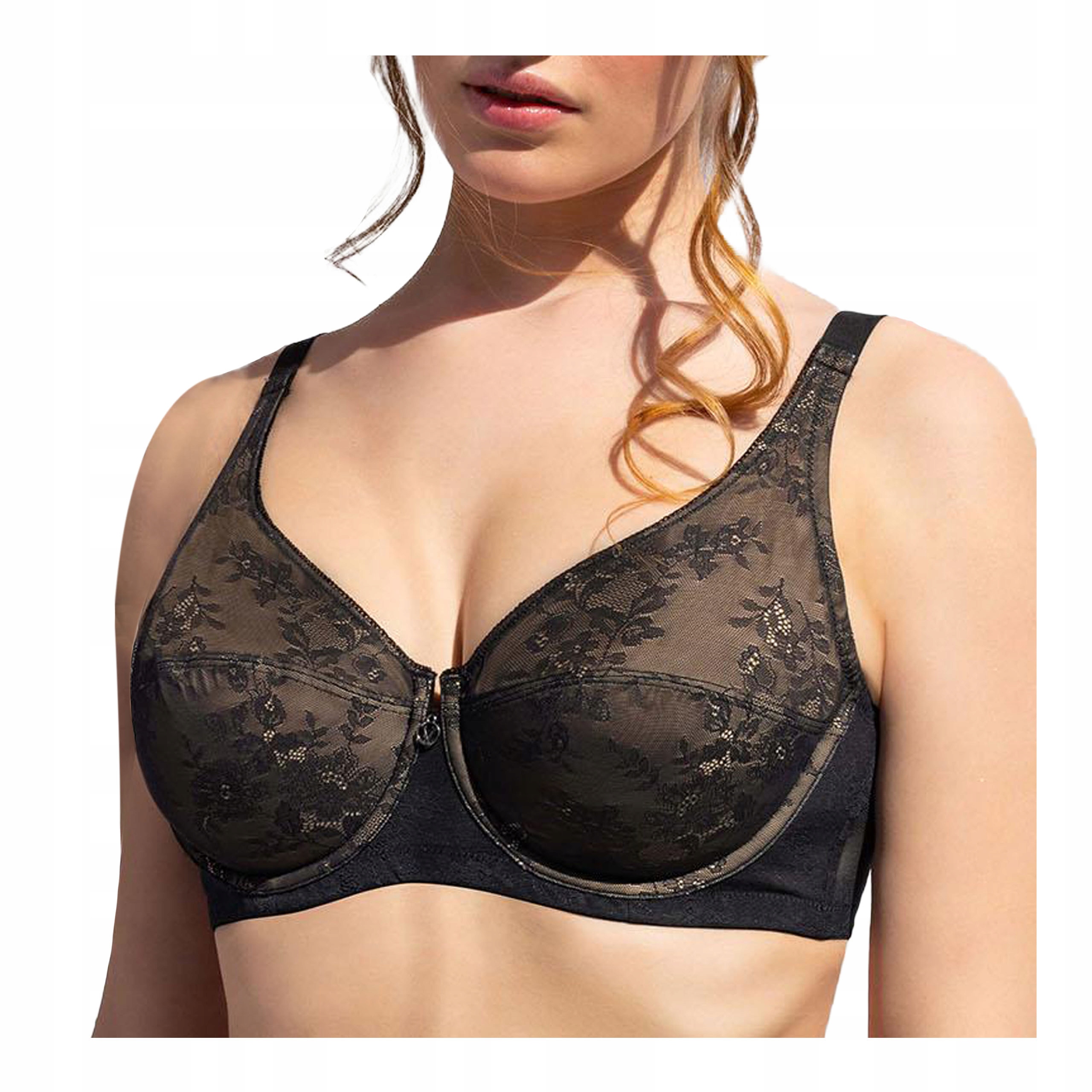 Dámská měkká podprsenka s kosticemi a širokými ramínky Verde Veronica 90C