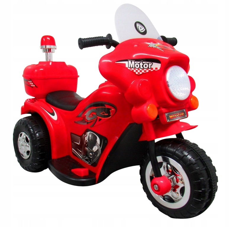 Motorek M7 czerwony, motorek na akumulator