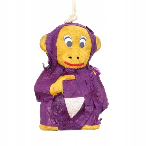 Levně Piniata opička s pamlsky – hračka pro všechny papoušky