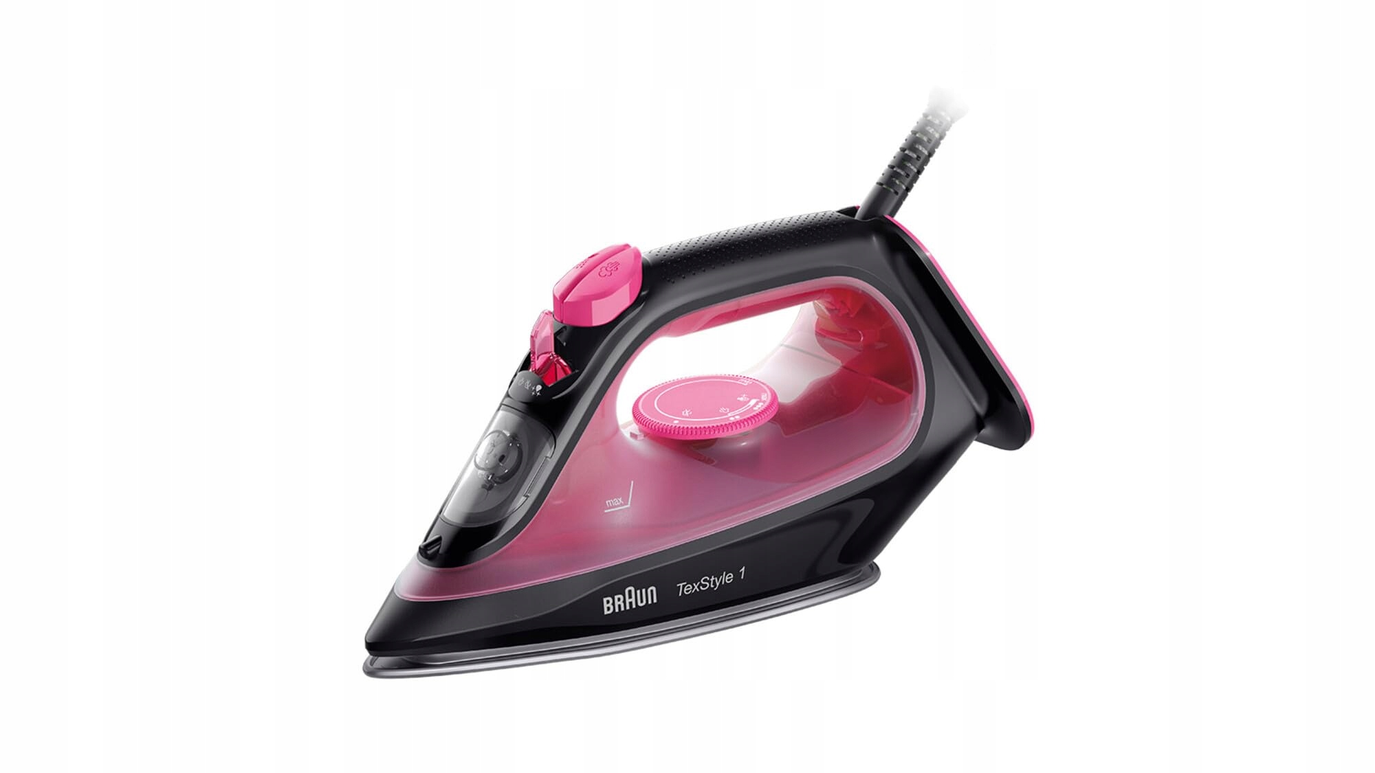 BRAUN TexStyle 1 Żelazko 2000W SuperCeramic Precyzyjna Końcówka 220ml Eco