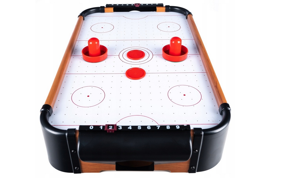 CYMBERGAJ STÓŁ AIR HOCKEY POWIETRZNY HOKEJ DLA DZIECI GRA ZRĘCZNOŚCIOWA Marka Small Foot