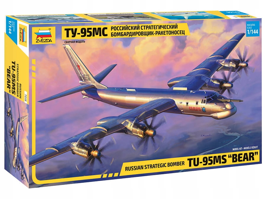 Tu-95MS Bear 1:144 Zvezda 7038