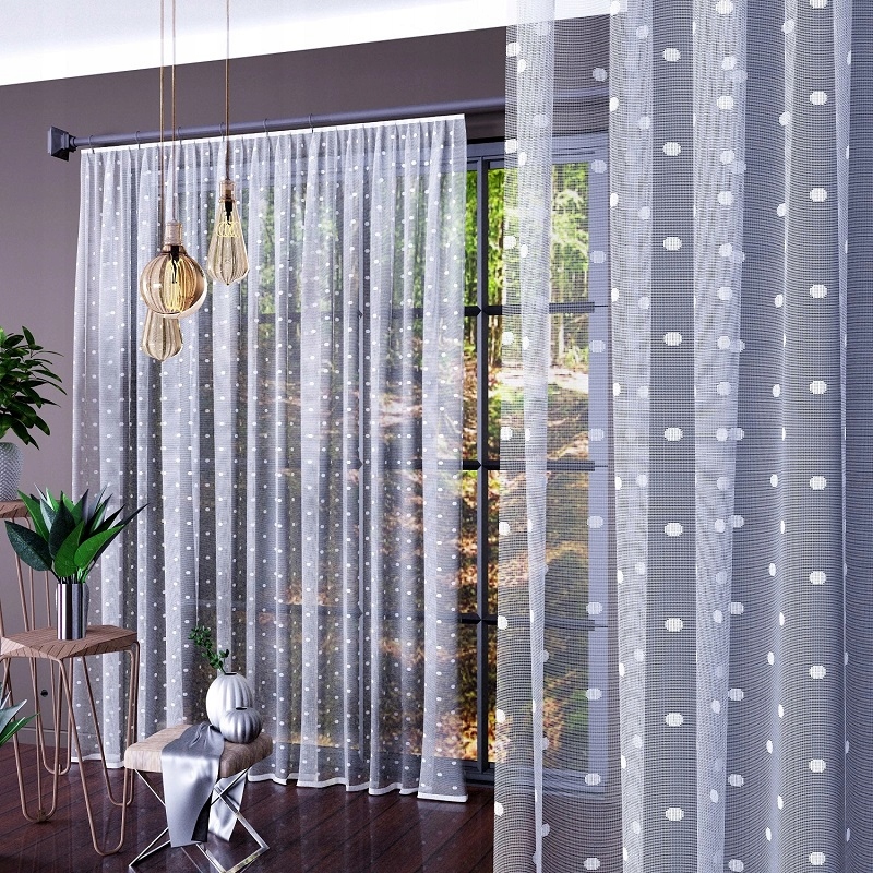 

Gotowa Firana do Salonu w Kropki Minesota 300x230