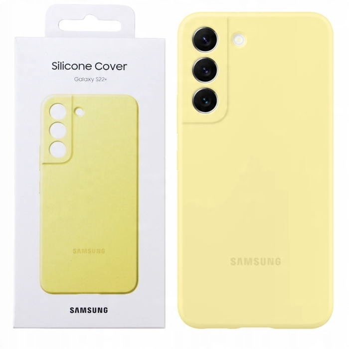 

Samsung Galaxy S22+ Plus Etui Silicon Cover Yellow
