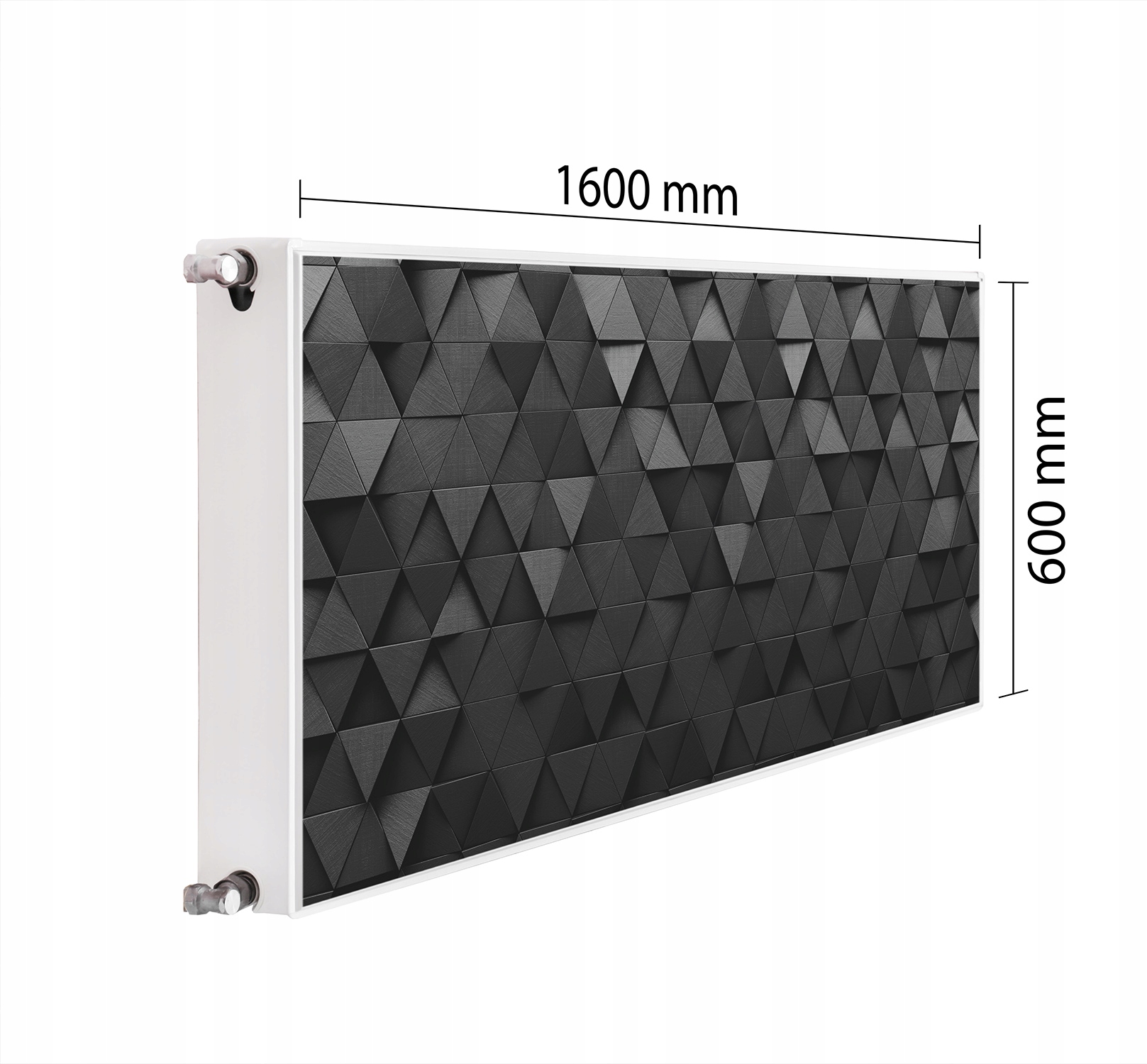 Magnetická Krytka Na Radiátor 160x60 Vzor 3D Podložka Magnet