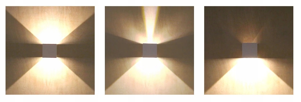 kinkiet lampa ścienna LED 6W/500lm św. zimne Rodzaj gwintu zintegrowane źródło LED