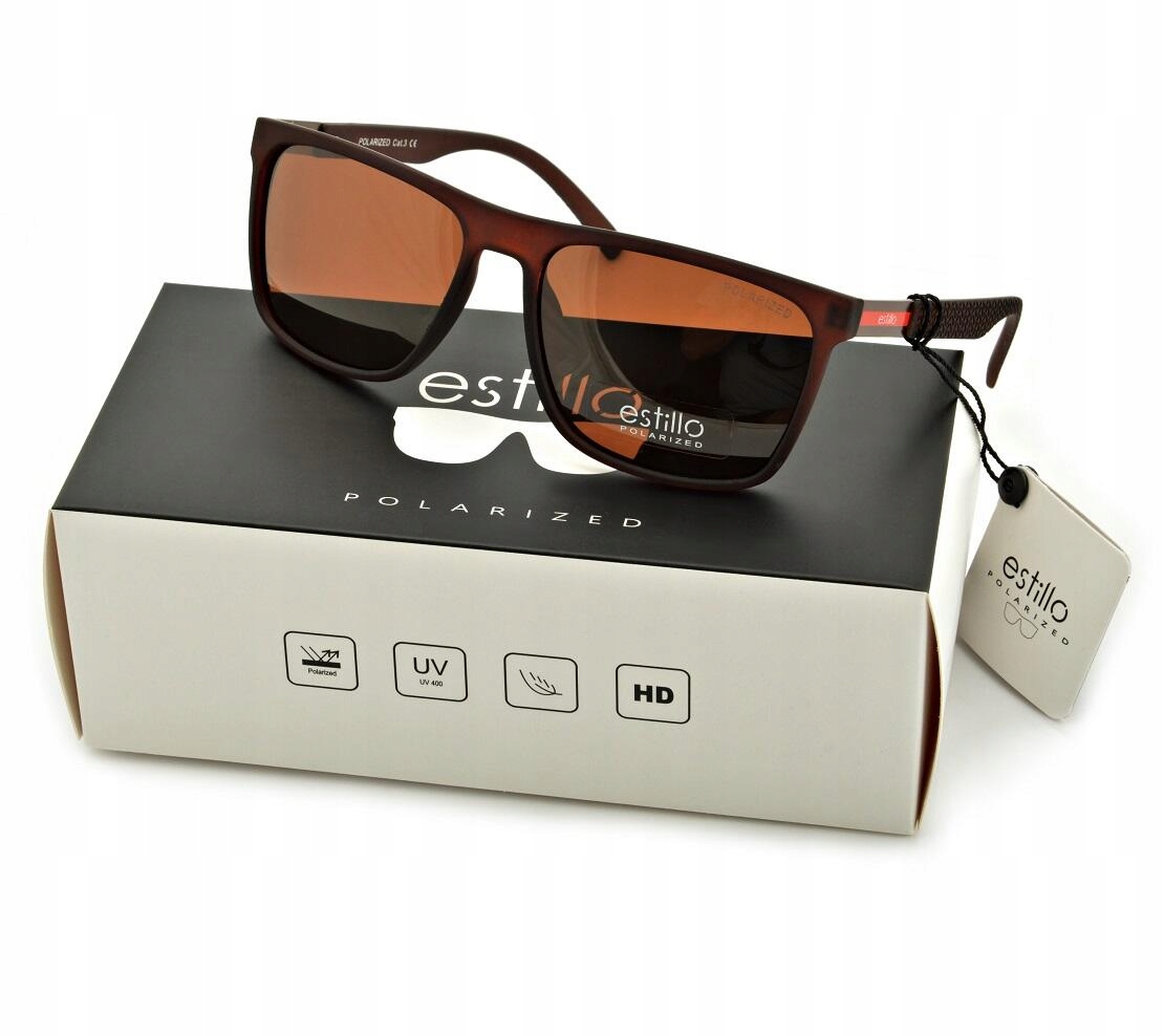 

Męskie Okulary Polaryzacyjne Nerd Estillo