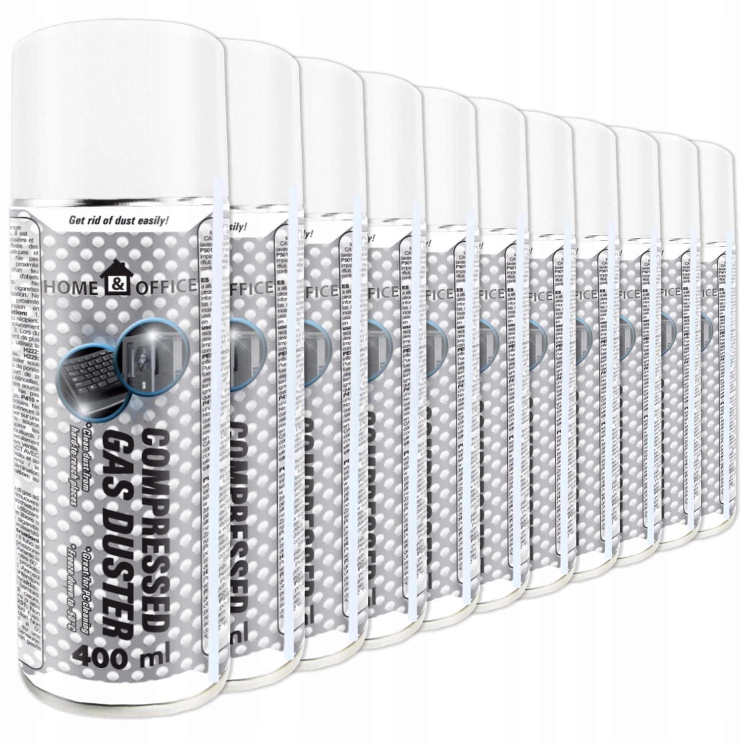 11 x Aabcooling Stlačený Vzduch 400 ml TRUBKA-15 cm