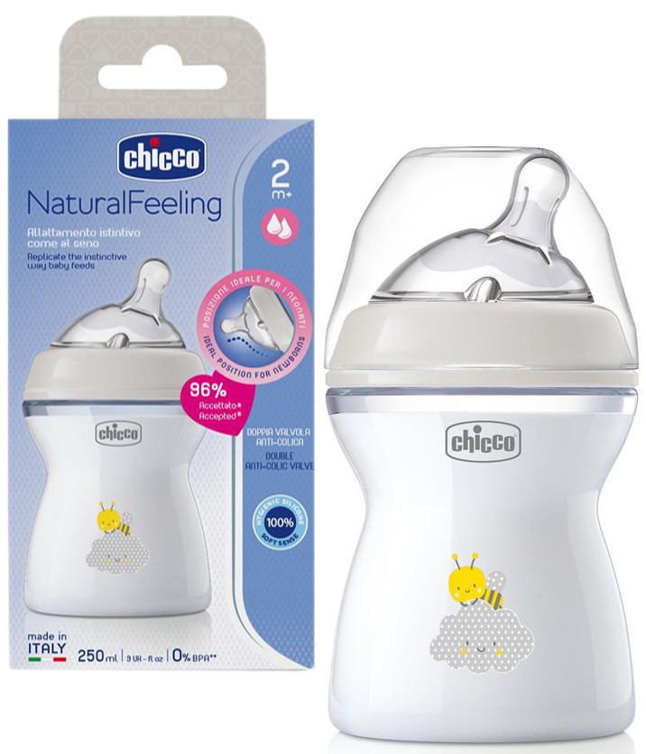 

Chicco Butelka Antykolkowa Natural Feeling 250ml