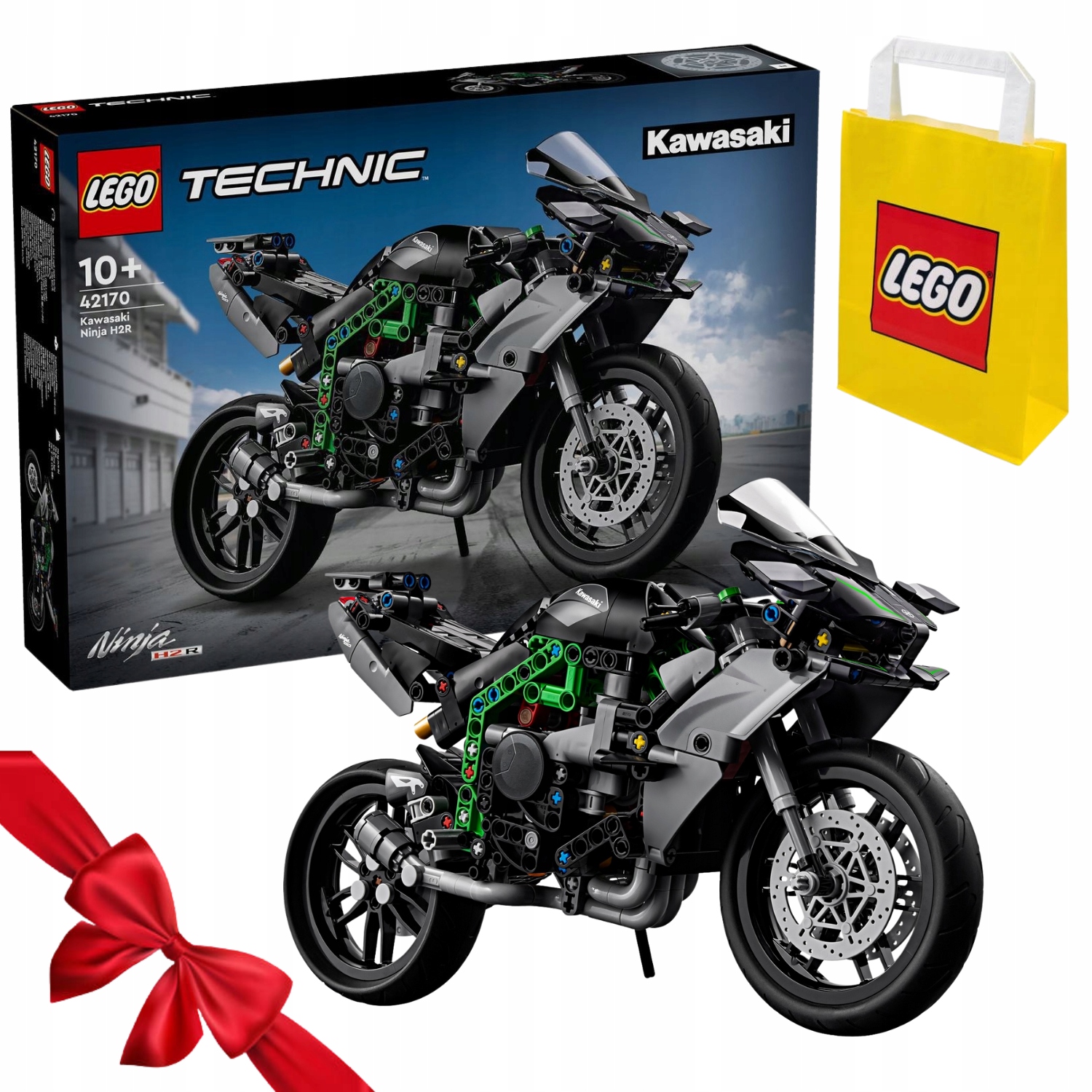 Zestaw Klocków Lego Lego Technic 42170 Motocykl Kawasaki Ninja H2R